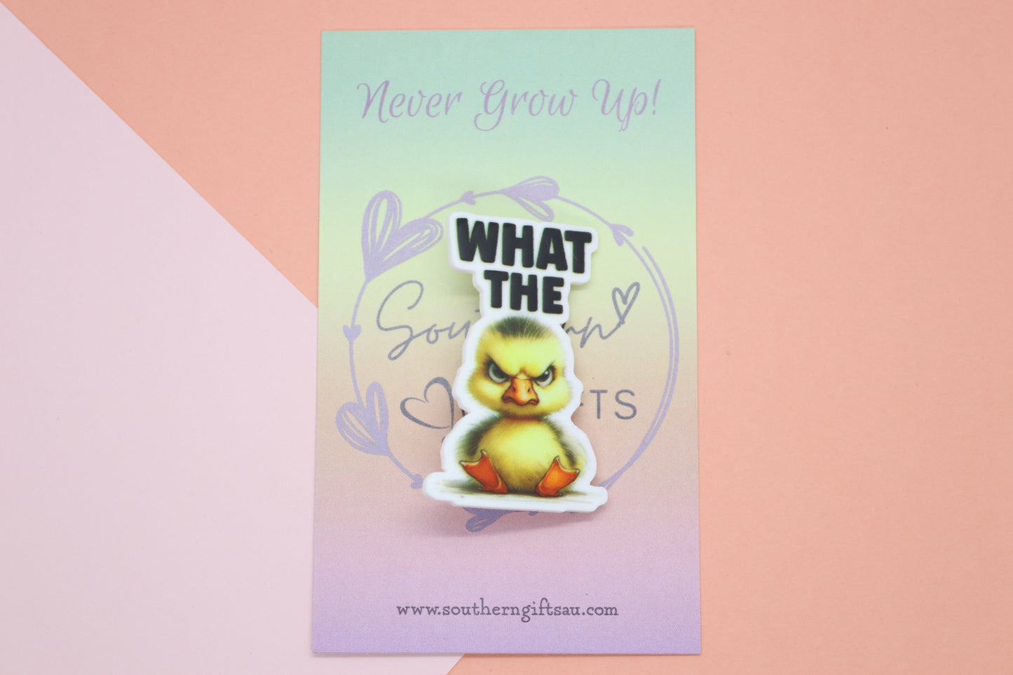What The Duck Badge