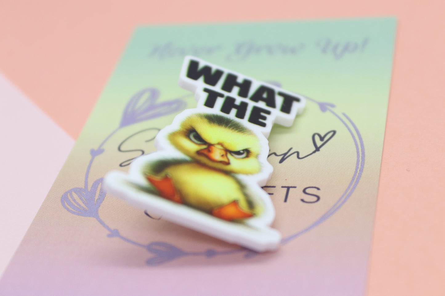 What The Duck Badge