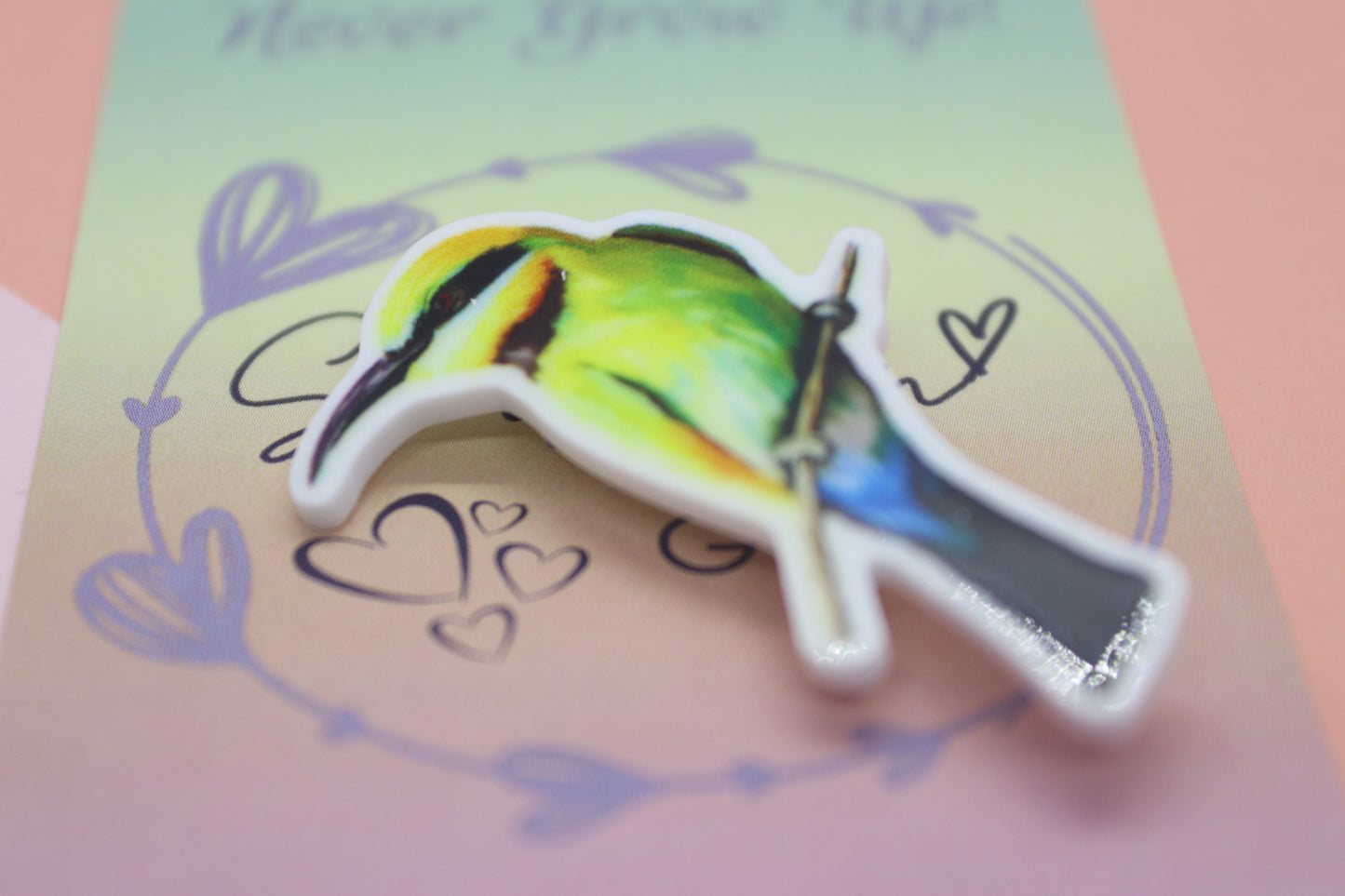 Rainbow Bee Eater Badge