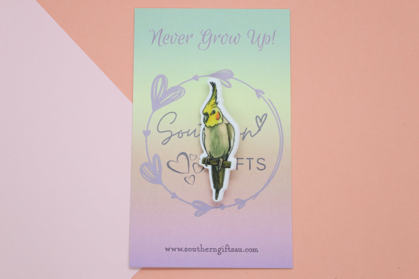 Cockatiel Badge