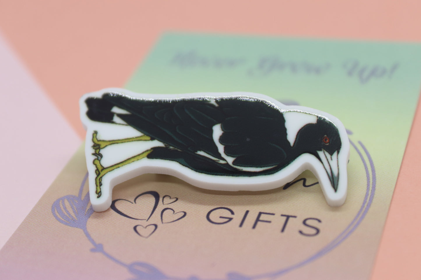 Australian Magpie Badge