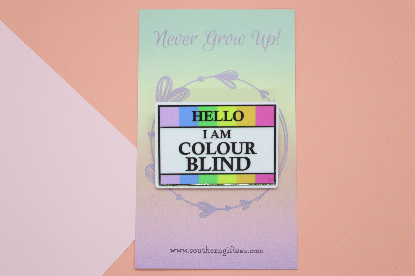 Hello, I'm Colour Blind Badge