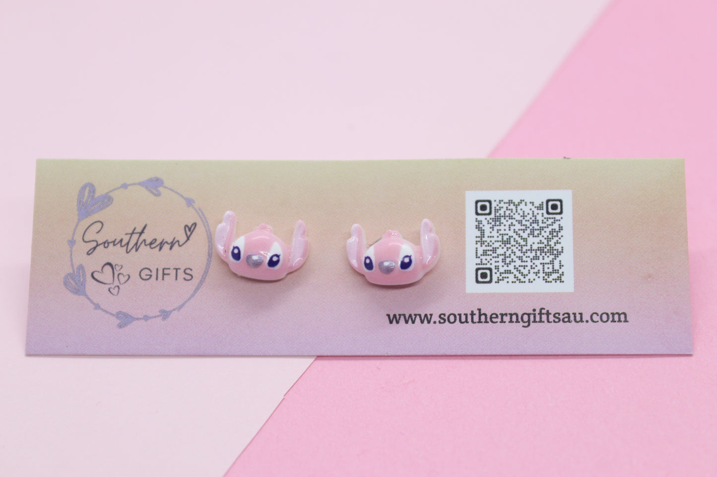 Angel Inspired Stud Earrings