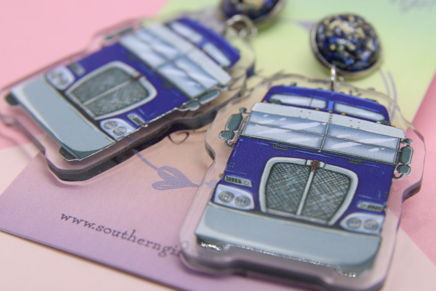 K200 Kenworth Truck Statement Earrings