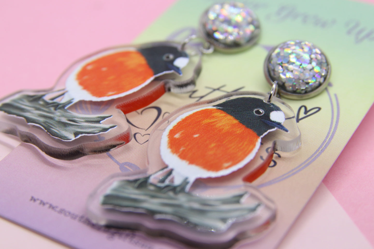 Scarlet Robin Statement Earrings