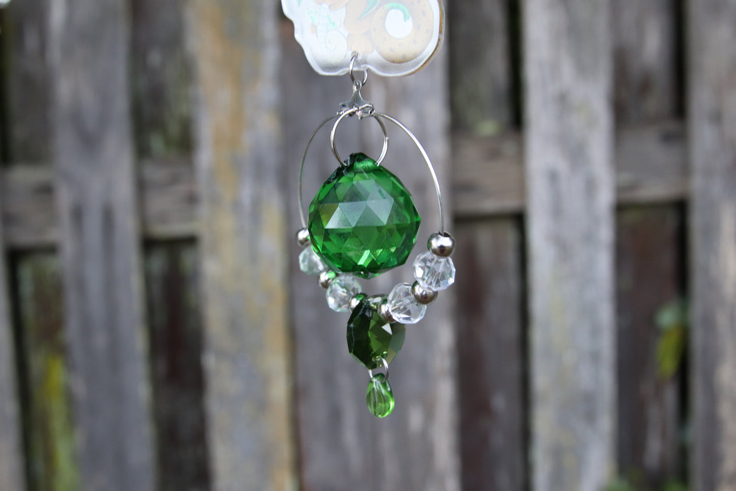Mint Choc Chip Floof Suncatcher