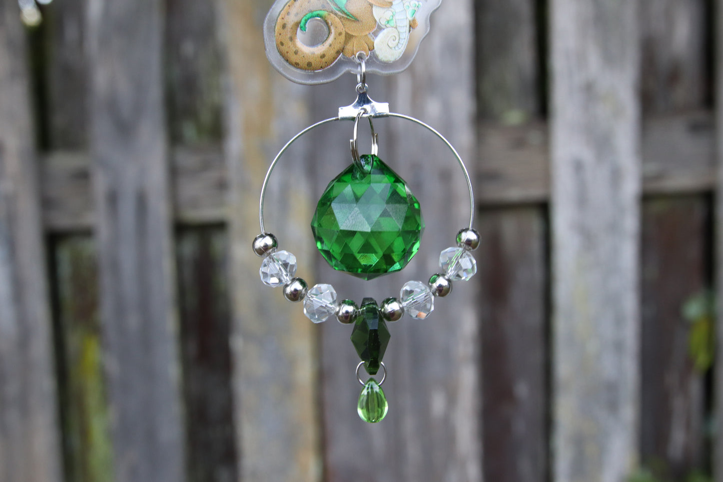 Mint Choc Chip Floof Suncatcher