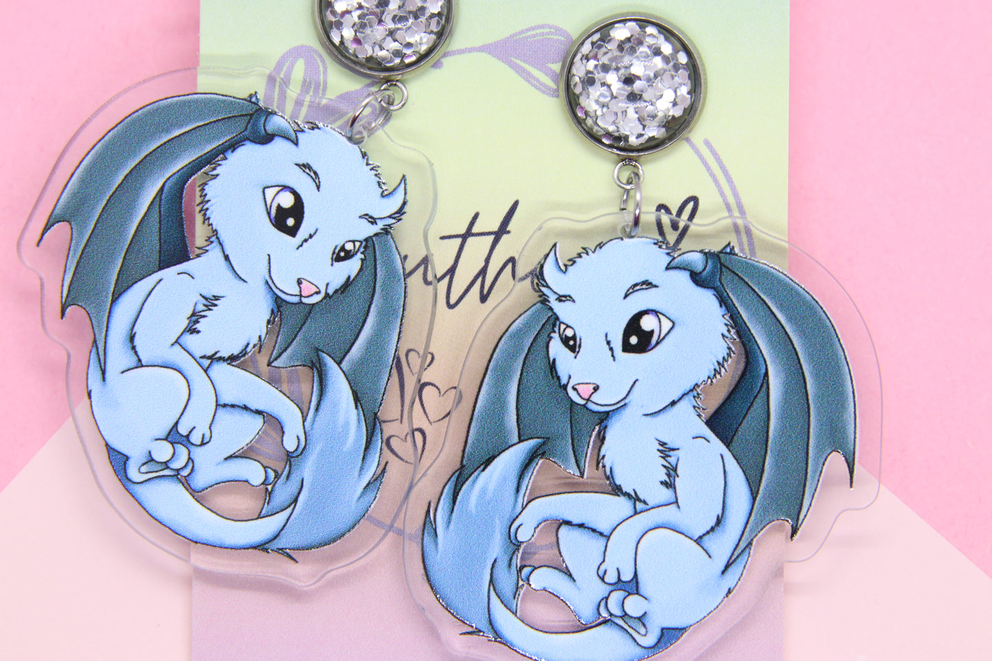 Fox Dragon Earrings