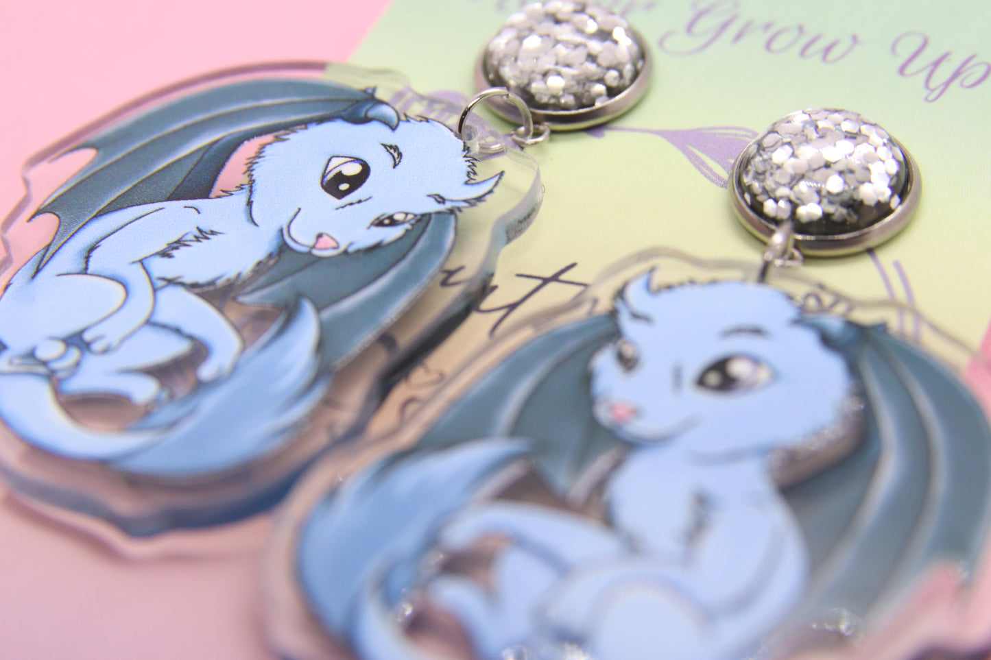 Fox Dragon Earrings