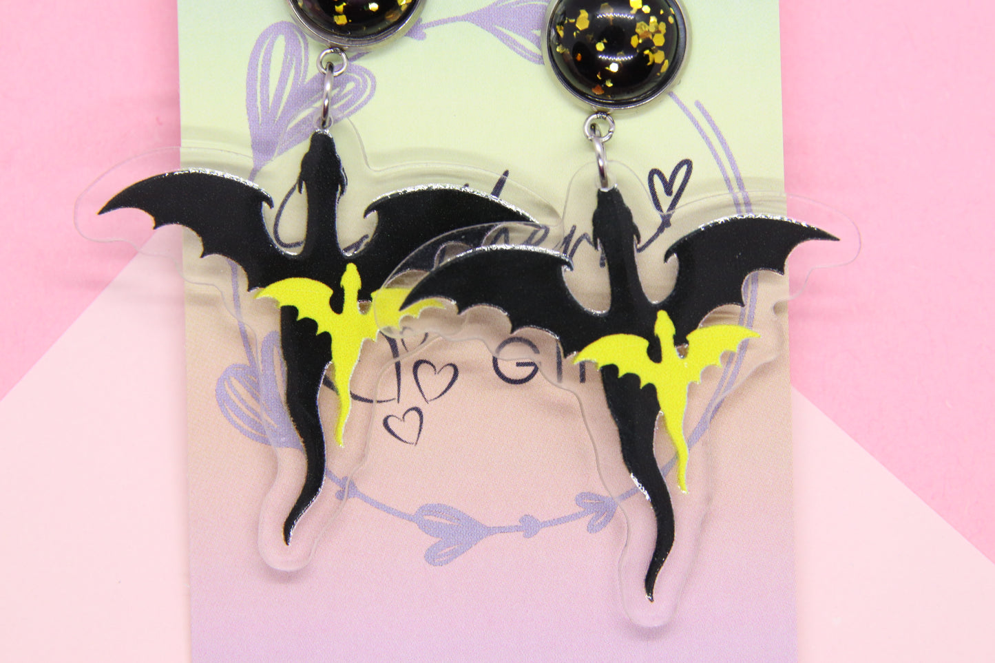 Empyrean Inspired Dragon Earrings