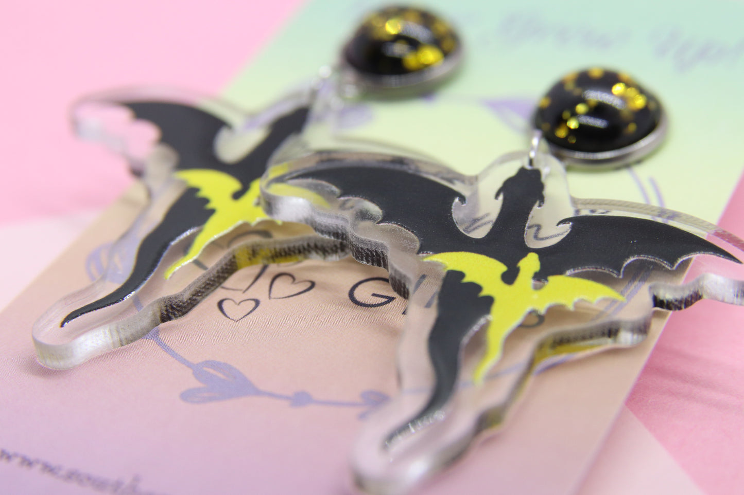 Empyrean Inspired Dragon Earrings
