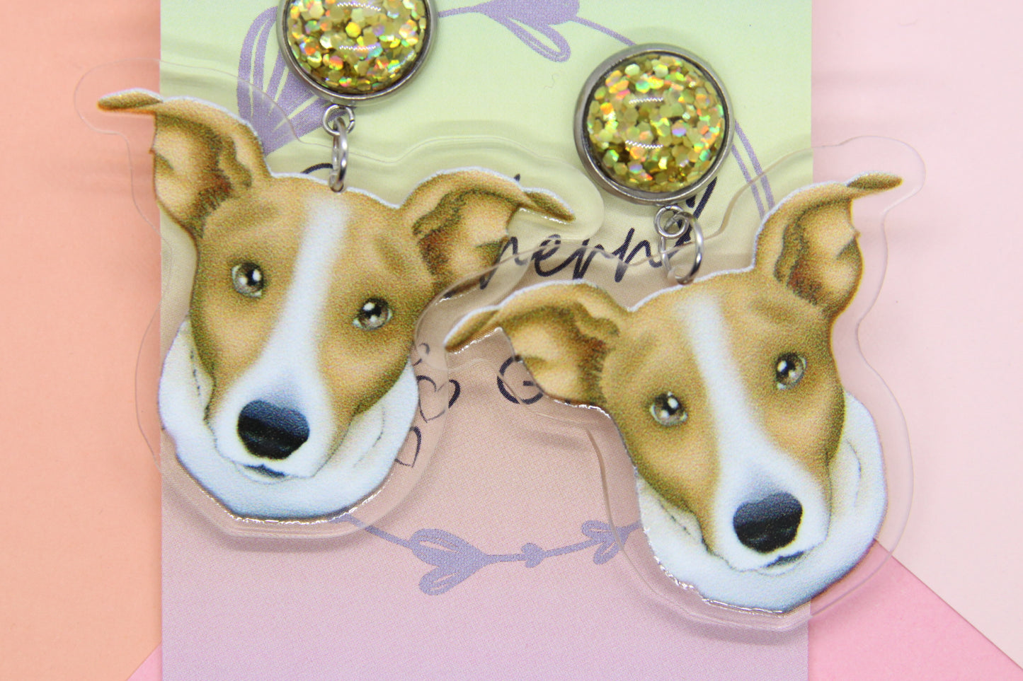 Jack Russell Earrings