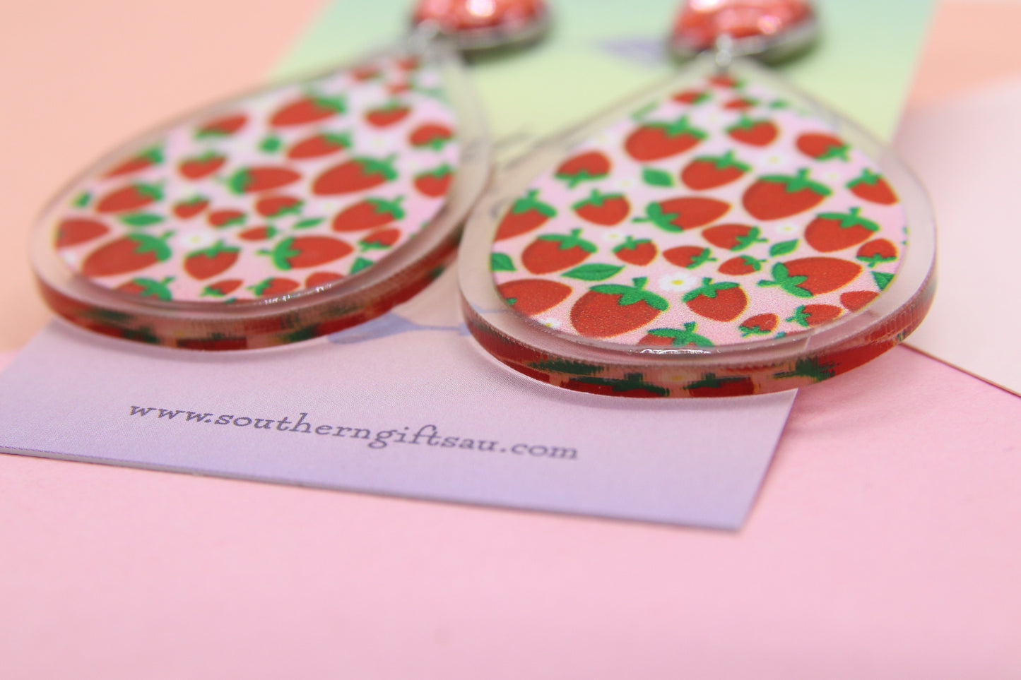 Strawberry Patch Earrings