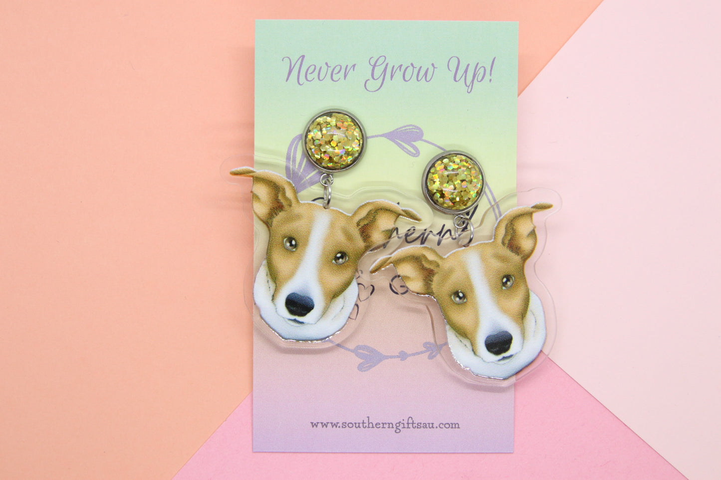 Jack Russell Earrings