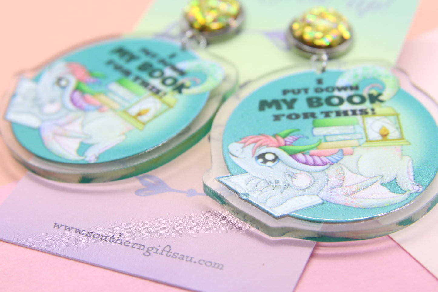 I Put Down My Book For This Earrings