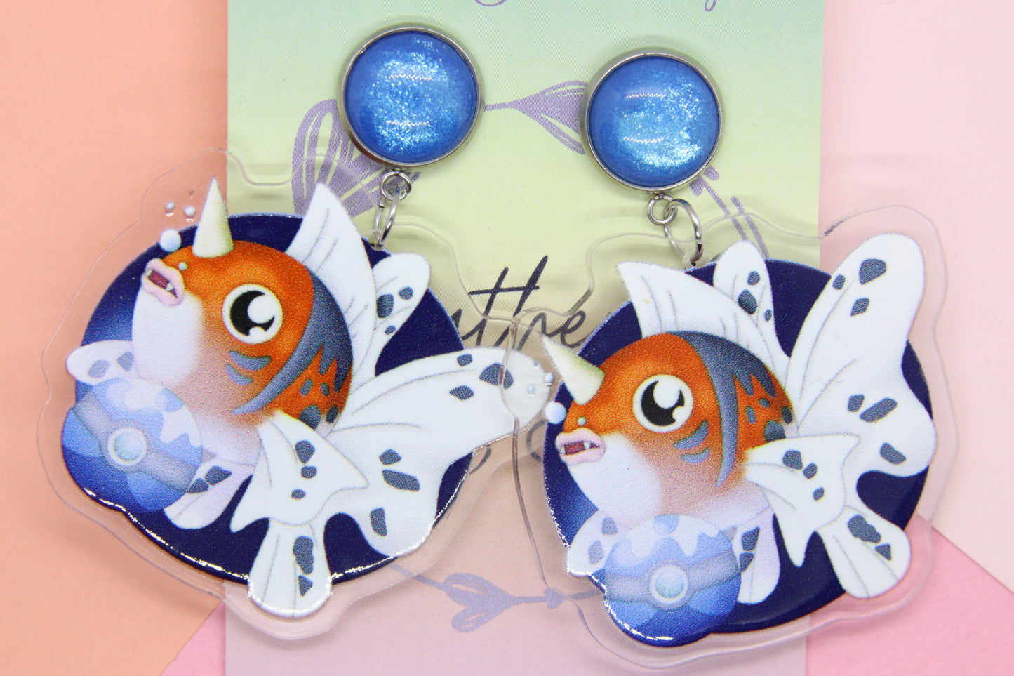 Seaking Inspired Earrings