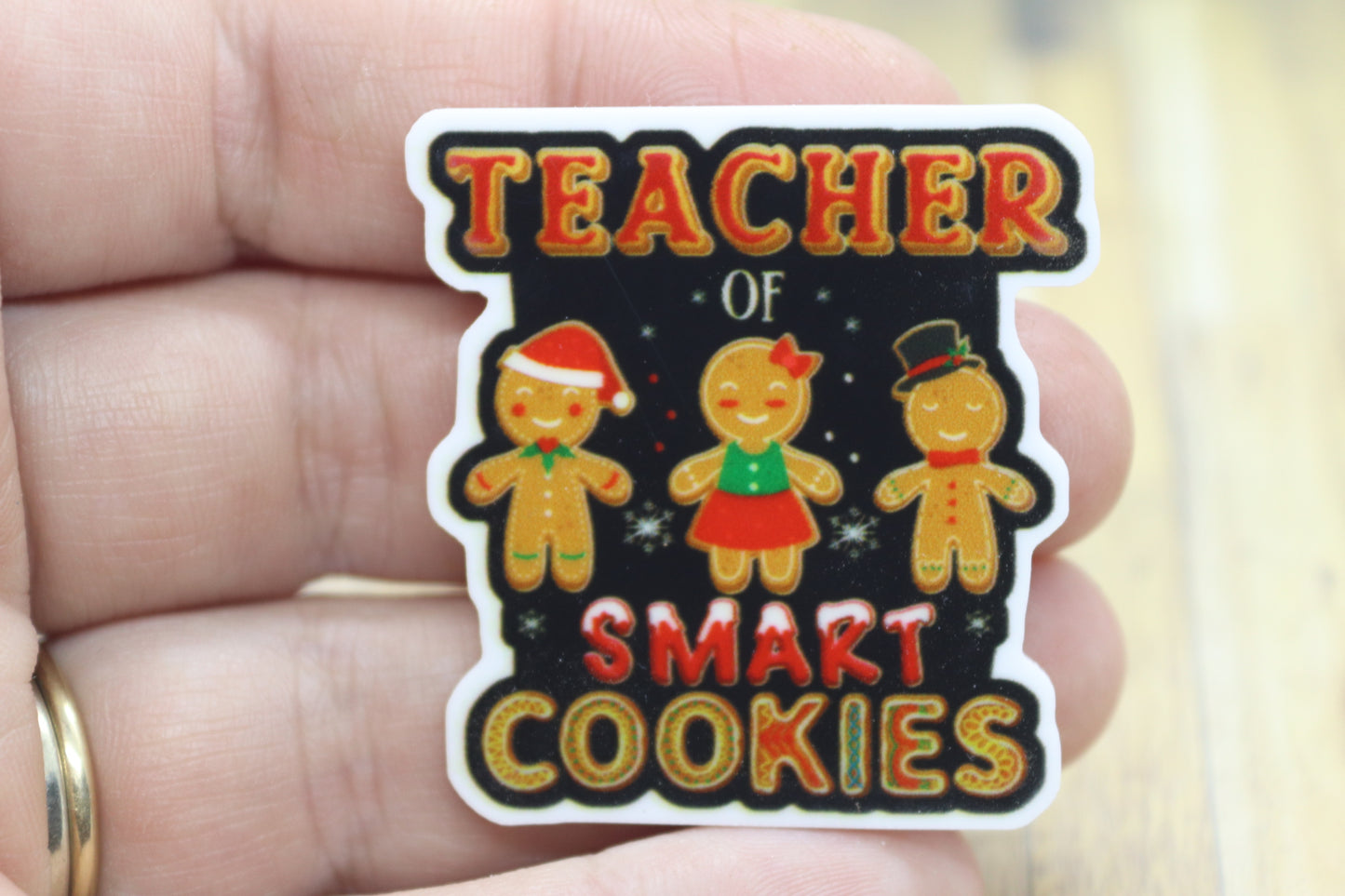 Christmas Teacher Of Smart Cookies Badge