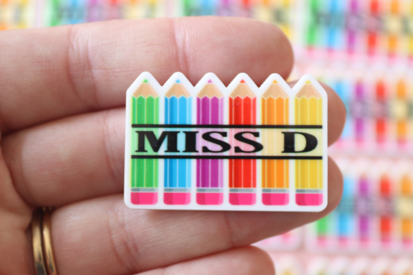 Miss Teacher Badge