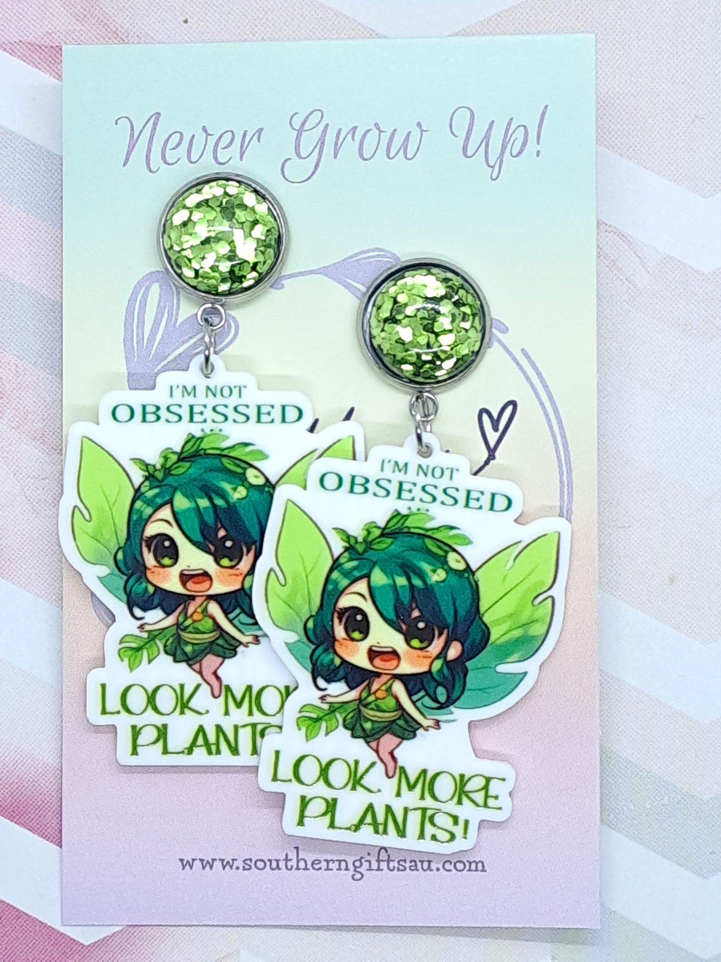 Standard Plant Fairy Statement Earrings