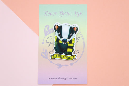 Hufflepuff Inspired Badge