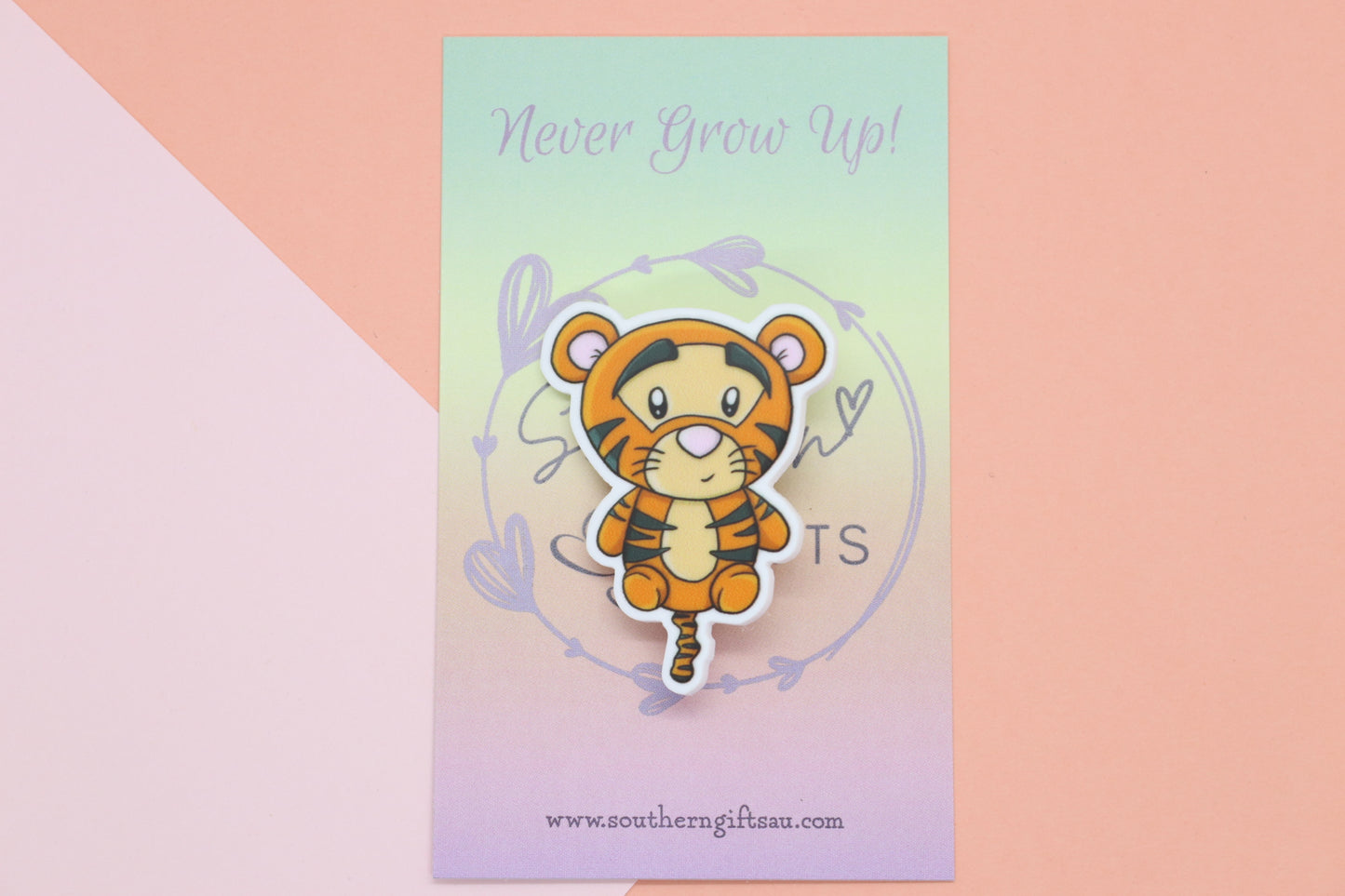 Tigger Inspired Badge