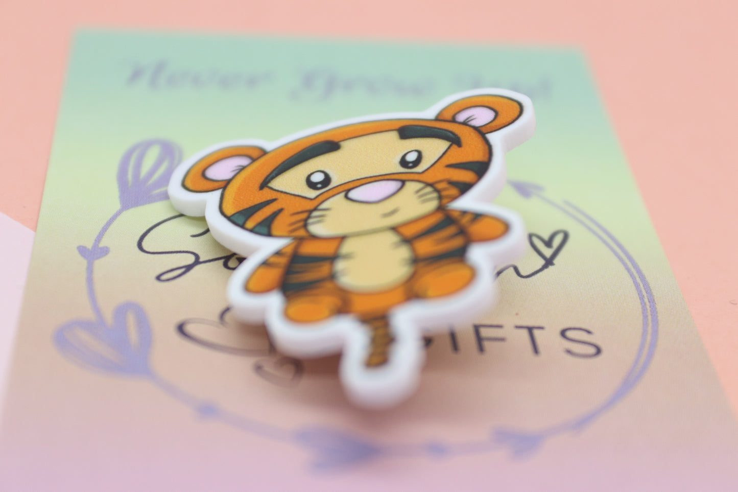 Tigger Inspired Badge