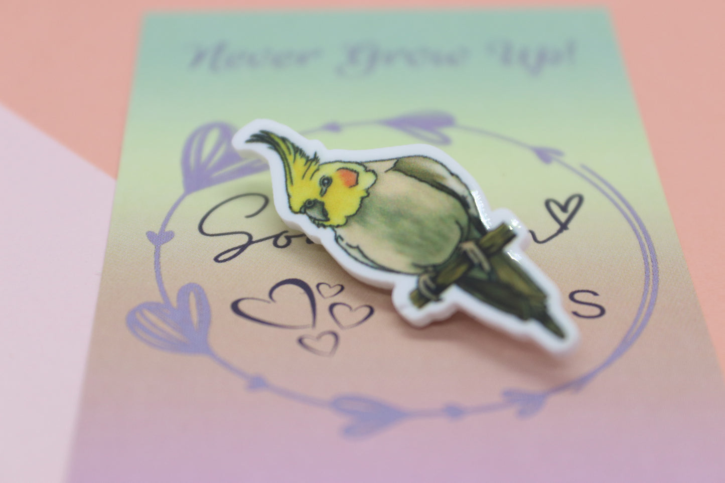 Cockatiel Badge