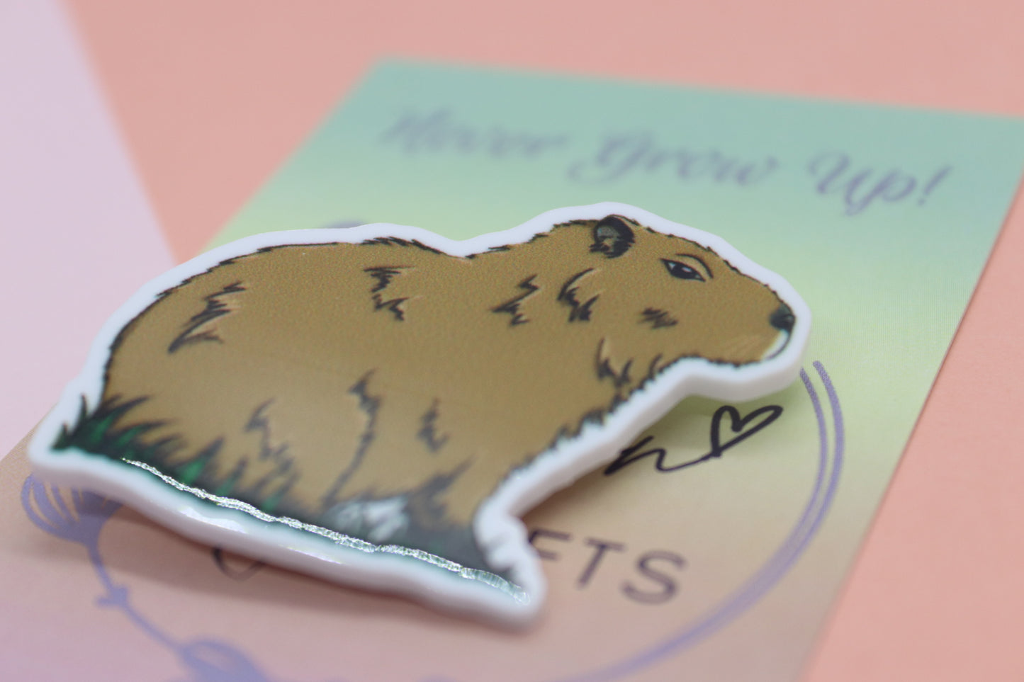 Capybara Badge