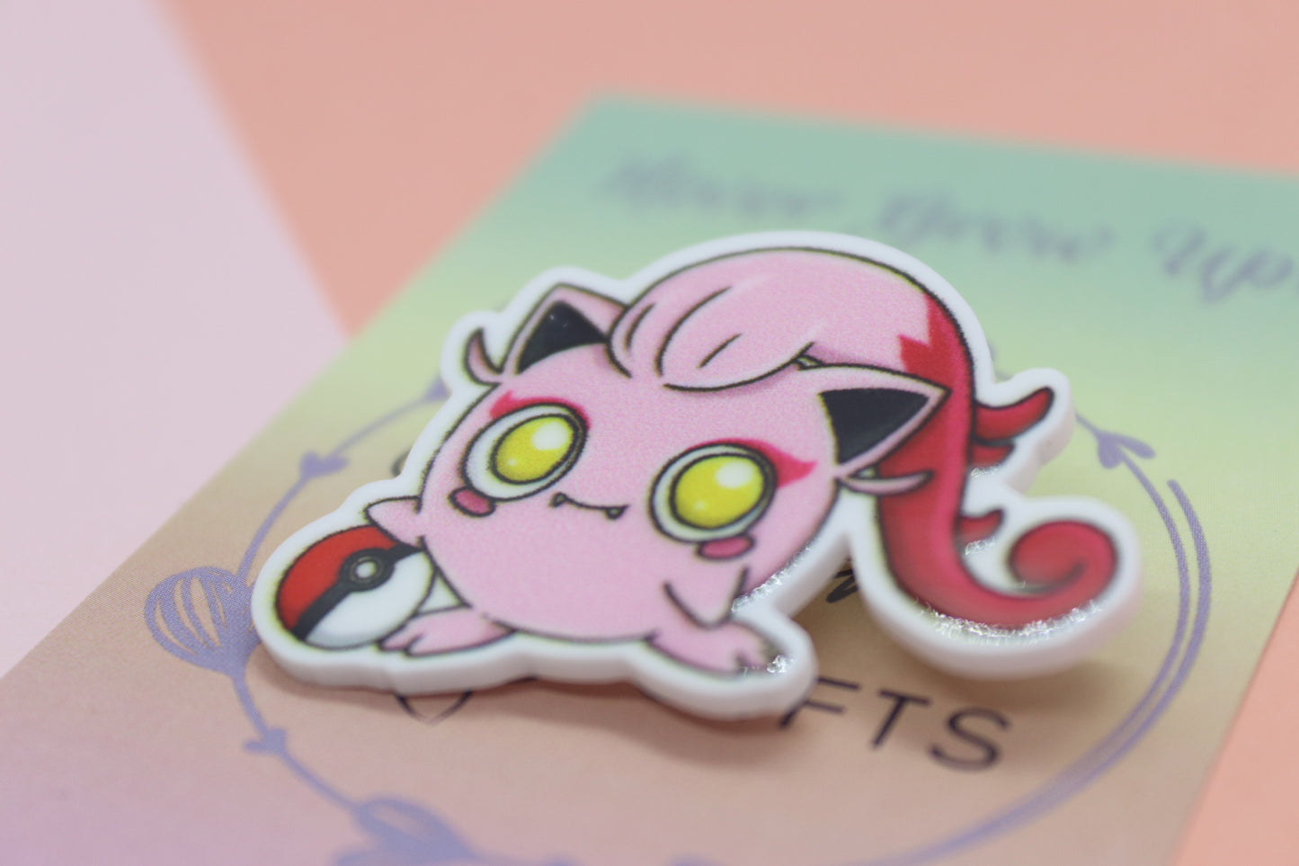 Pokemon Inspired Screamtail Badge