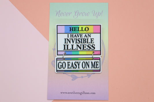 Invisible Illness Double Badge