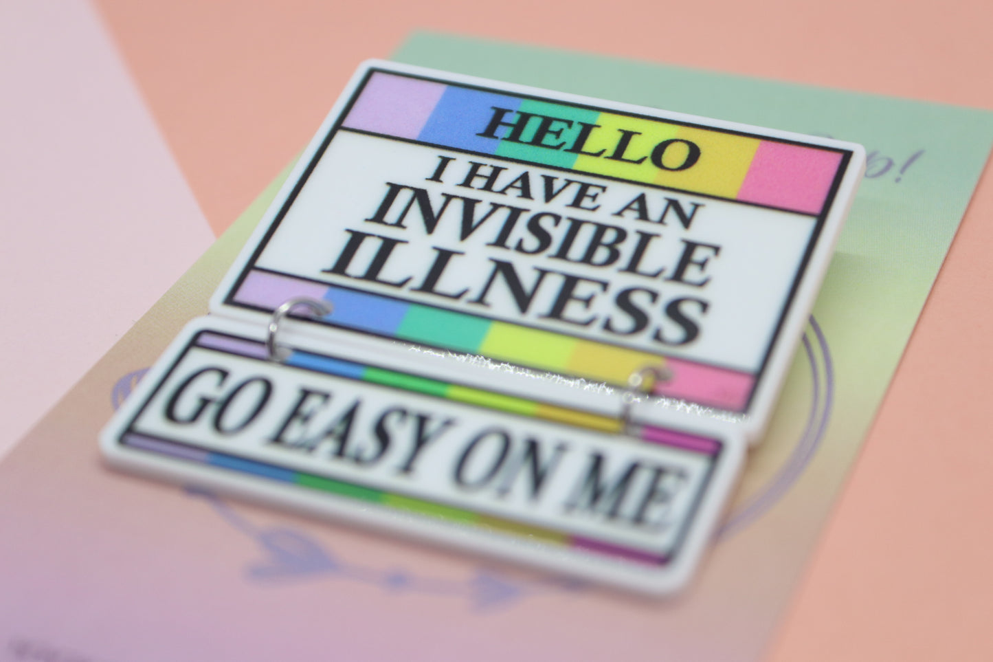 Invisible Illness Double Badge