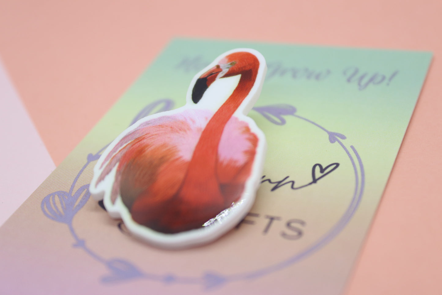 Flamingo Badge