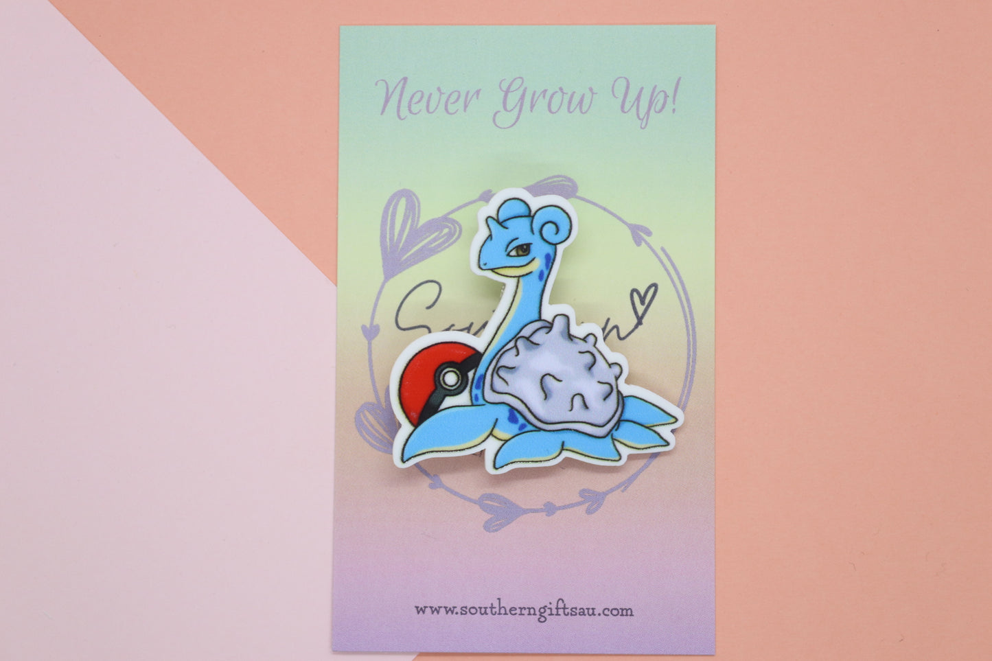 Pokemon Inspired Lapras Badge