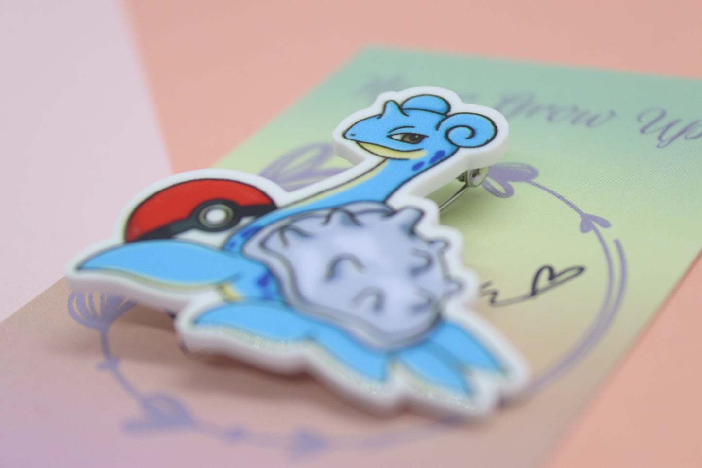 Pokemon Inspired Lapras Badge