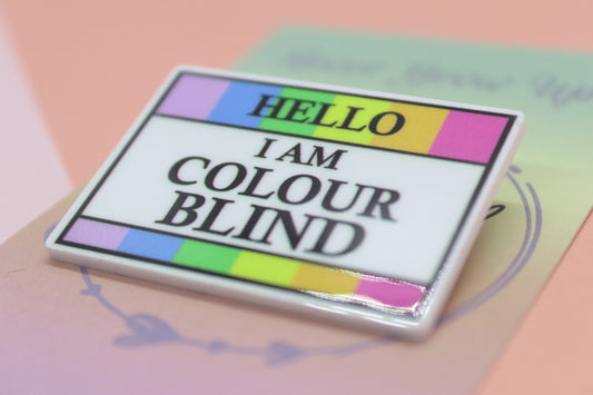 Hello, I'm Colour Blind Badge