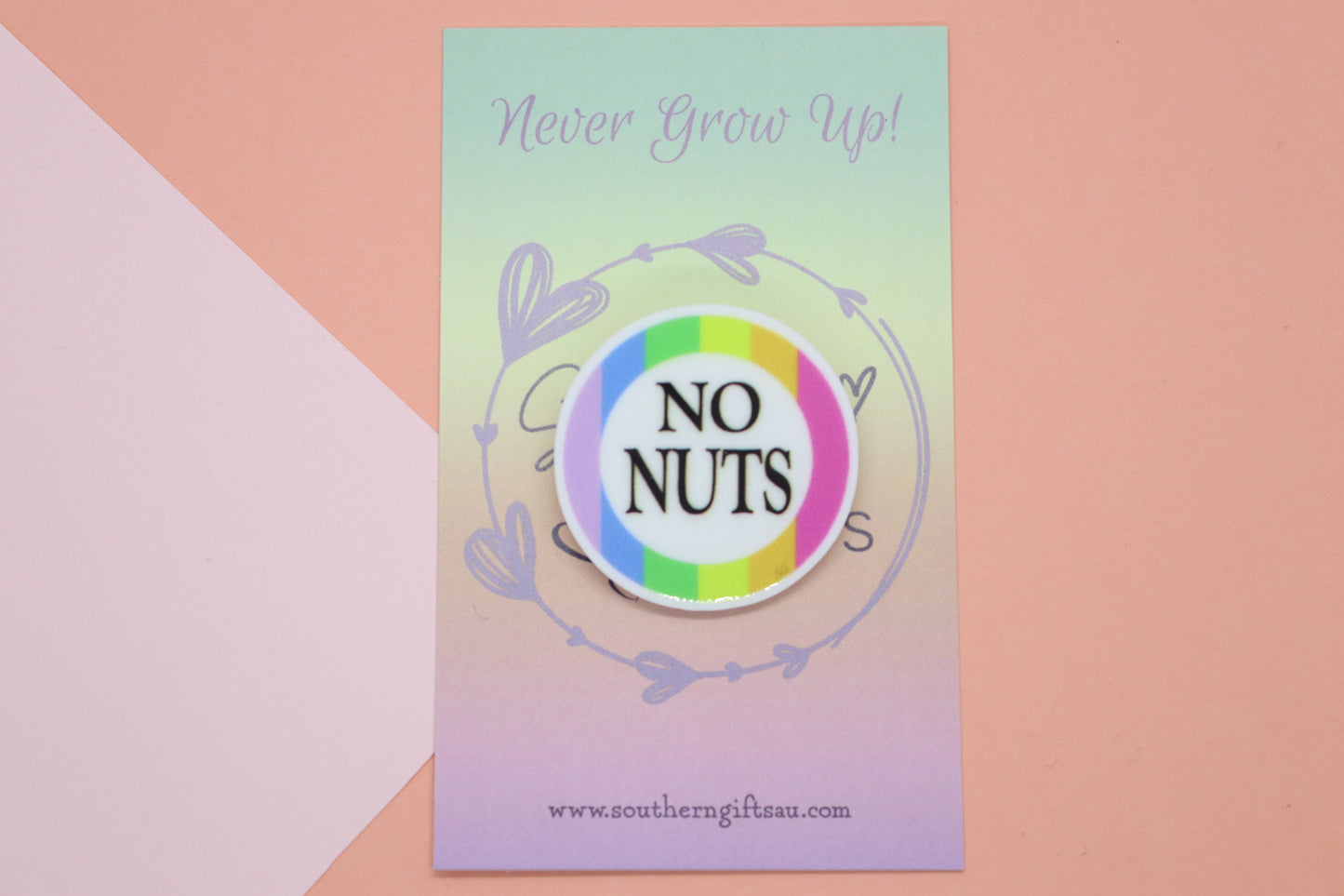 No Nuts Badge