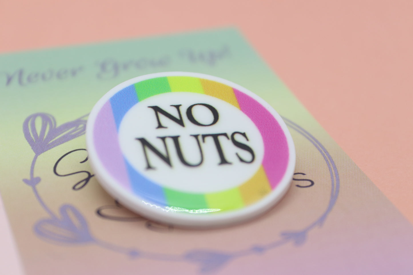 No Nuts Badge