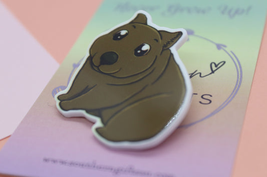 Wombat Badge