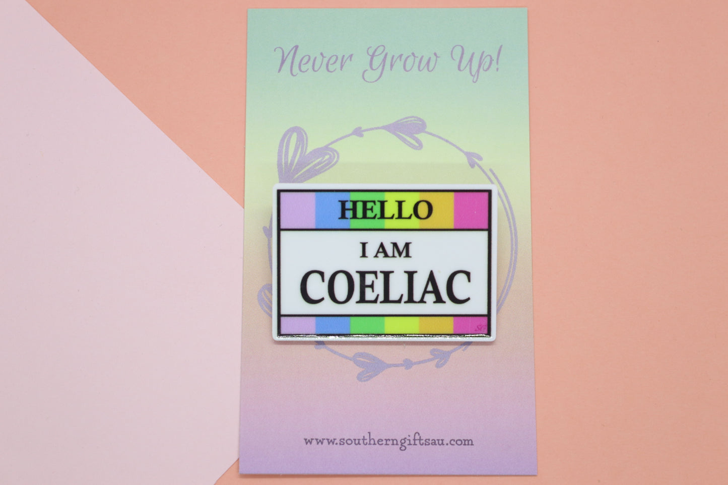 Hello, I Am Coeliac Badge