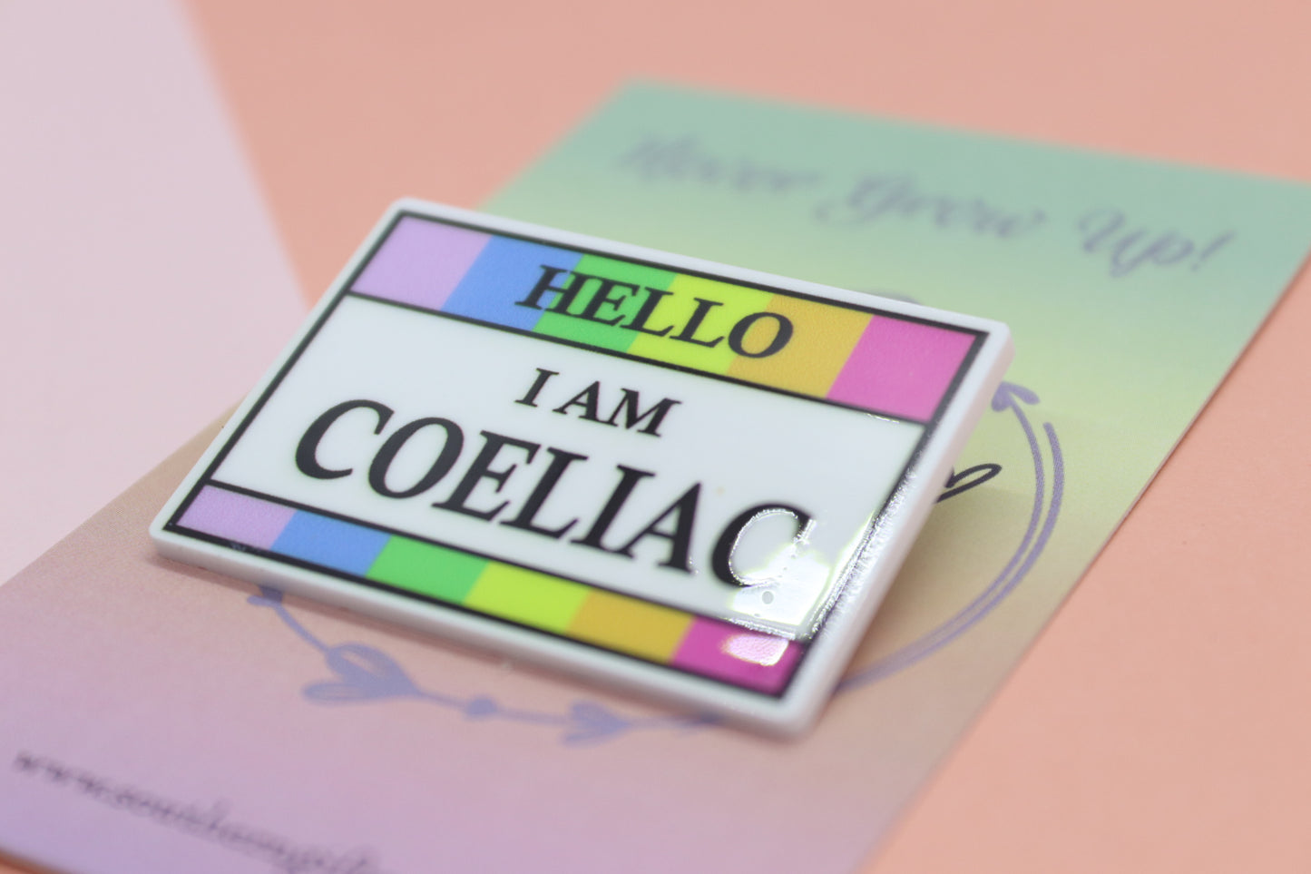 Hello, I Am Coeliac Badge