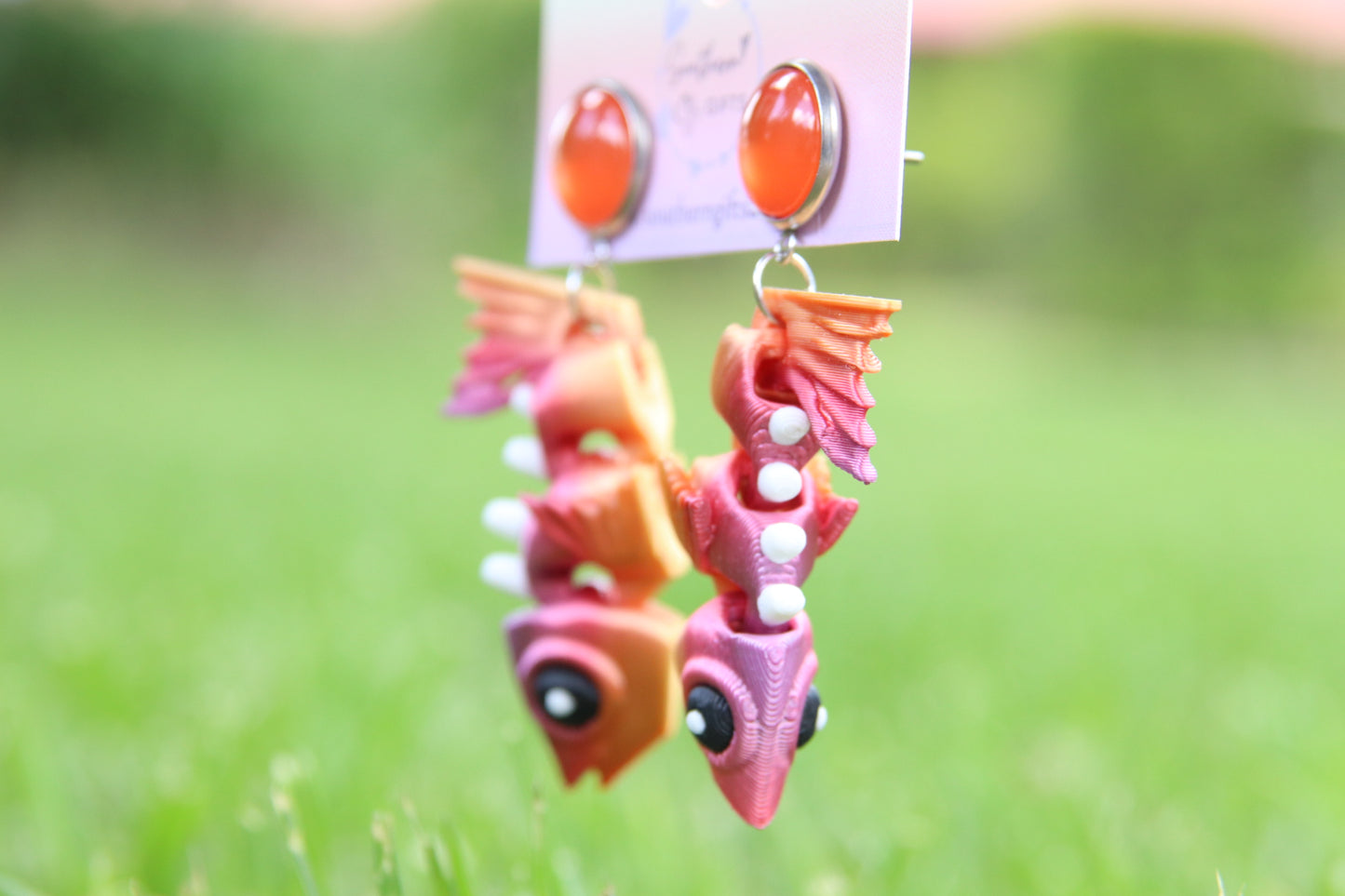 3D Fish Earrings