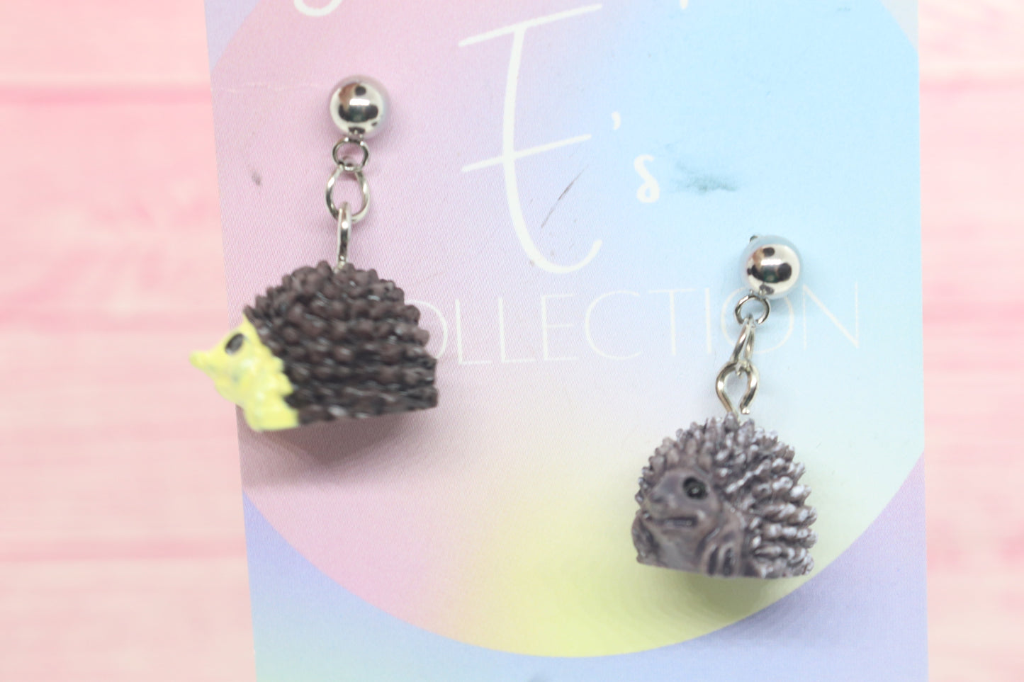 Miss E's Mini Hedgehog Earrings