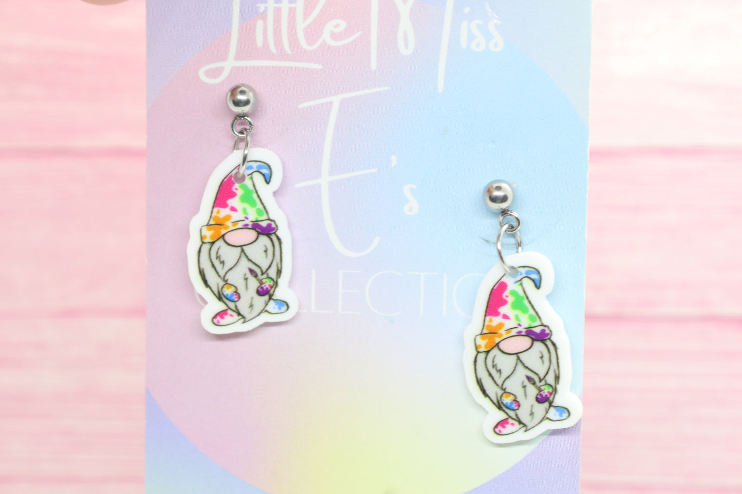 Miss E's Art Gnome Earrings