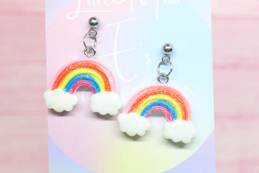 Miss E's Rainbow Earrings