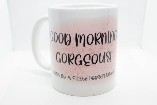 Good Morning Swear Bunny Mug
