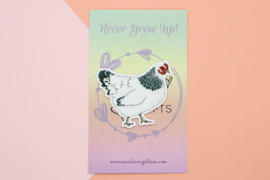 Sussex Chicken Badge