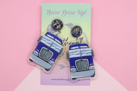 K200 Kenworth Truck Statement Earrings