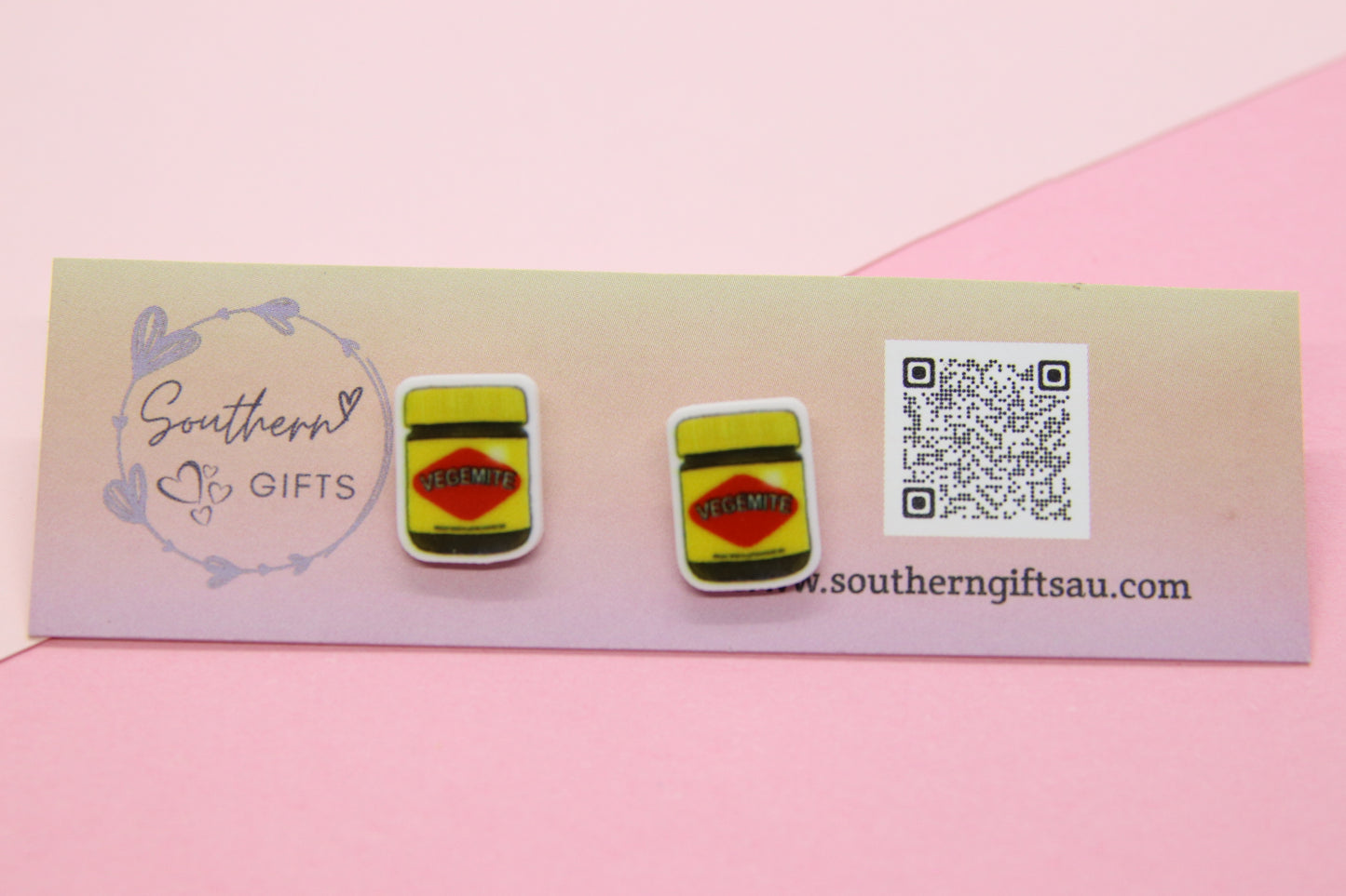 Vegemite Stud Earrings