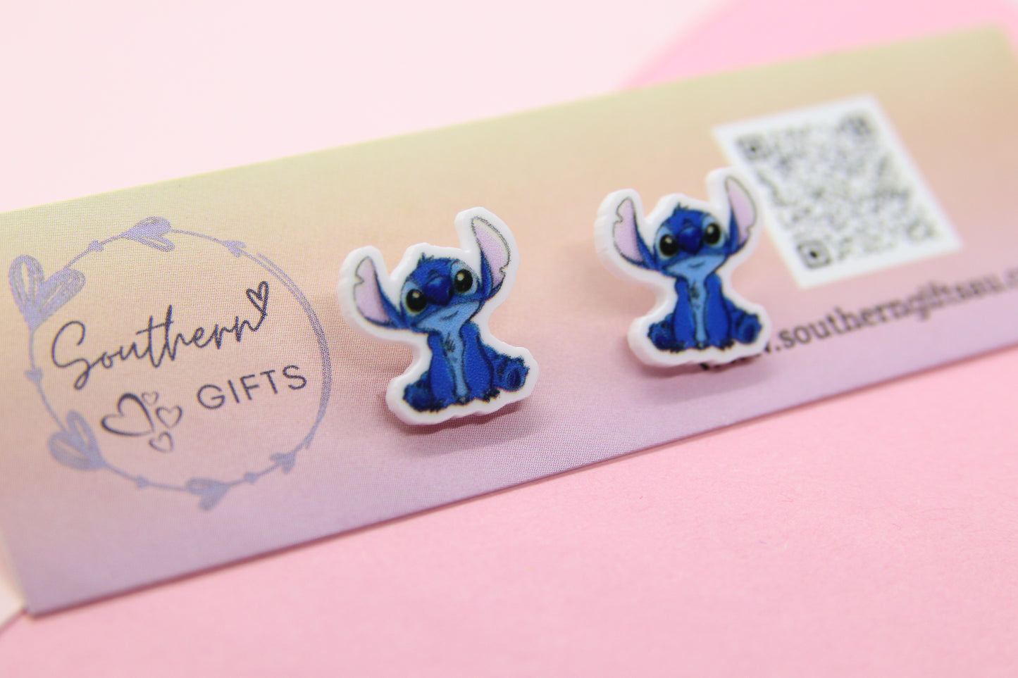 Stitch Stud Earrings