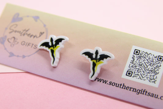 Fourth Wing Dragons Inspired Stud Earrings